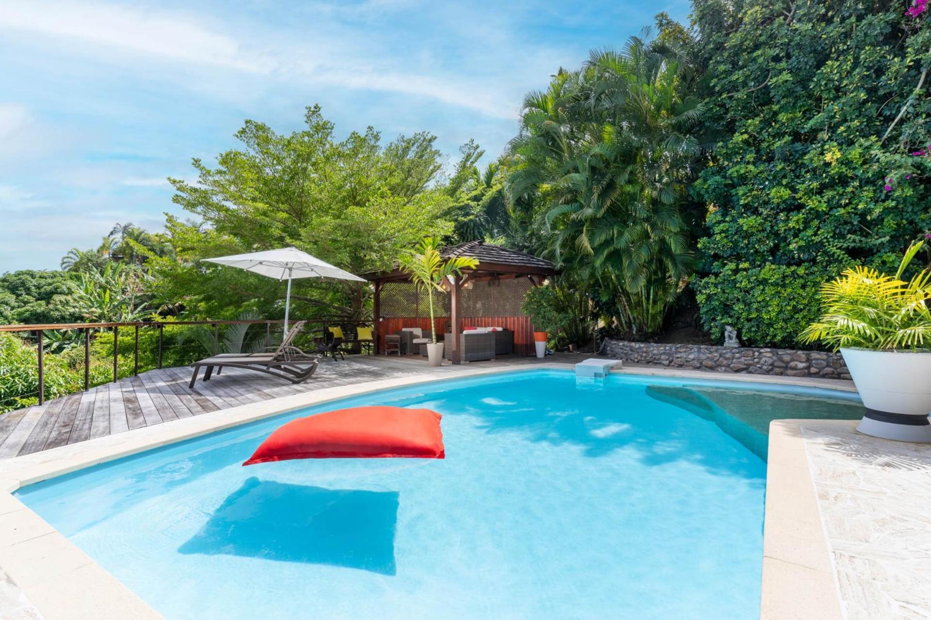 Villa Lodge - Bas De Villa Avec Piscine Et Vue Ocean Et Moorea Punaauia  Exterior foto